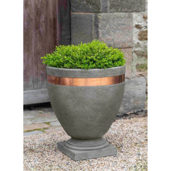 Urbino Extra Large Stone Outdoor Planter Kinsey Garden Decor