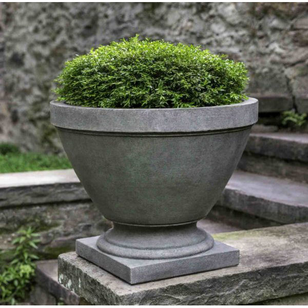 Urbino Extra Large Stone Outdoor Planter Kinsey Garden Decor