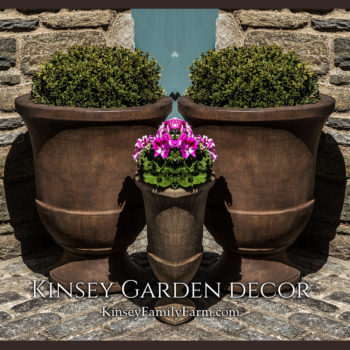 Kinsey Garden Decor Pascal Urn Large Planter set