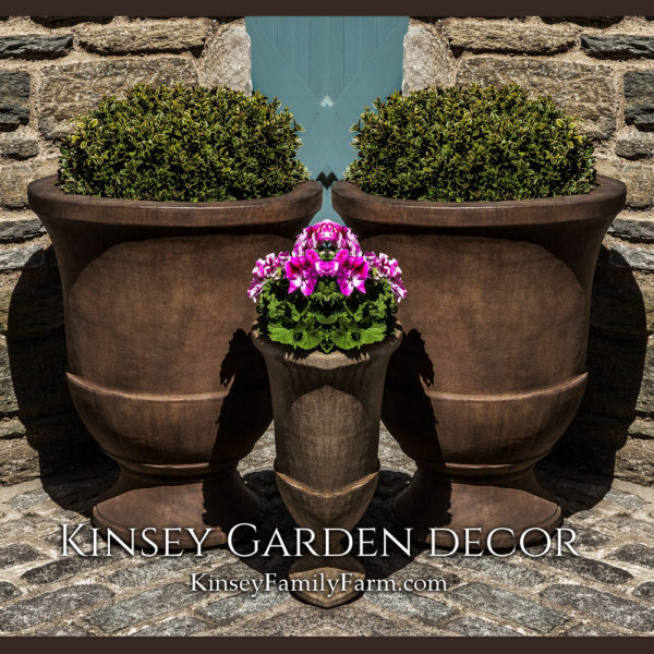 Kinsey Garden Decor Pascal Urn Large Planter set