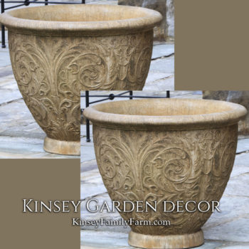 Kinsey Garden Decor Planter Arabesque Medium set