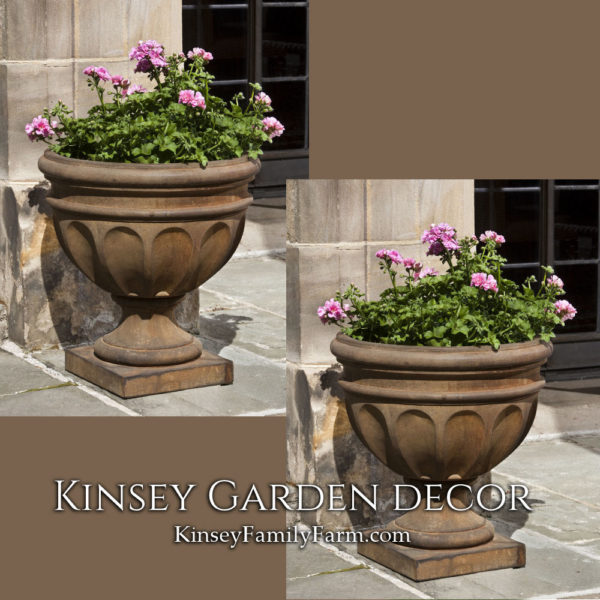 Kinsey Garden Decor Planter Augusta Urn