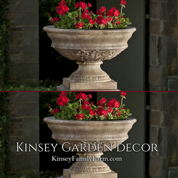 Kinsey Garden Decor Planter Coachhouse Urn