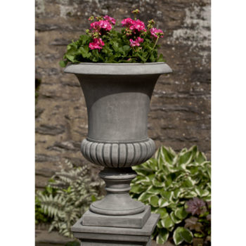 Kent Urn Planter on Low Pedestal Stand Kinsey Garden Decor