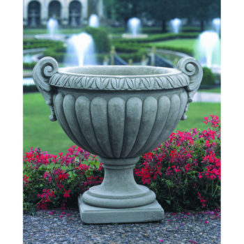 Kinsey Garden Decor Volute Handle Urn