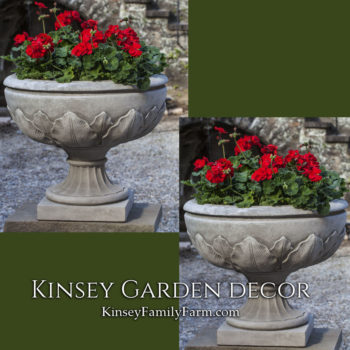 Kinsey Garden Decor Planter Newport Elms Urn