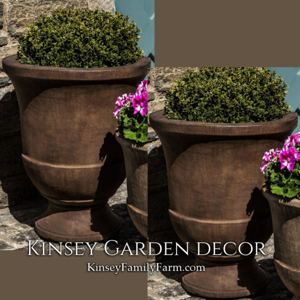 Kinsey Garden Decor Planter Pascal Urn Large set