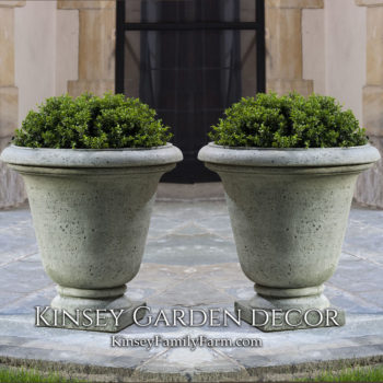 Kinsey Garden Decor Planter Rustic Hampton Urn set