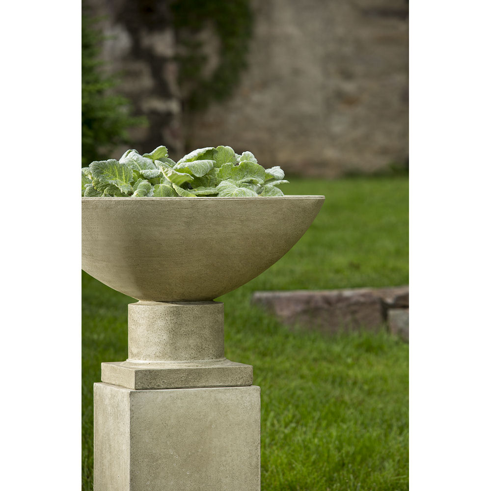 Savoy Planter on Pedestal Modern Outdoor Urn | Kinsey ...