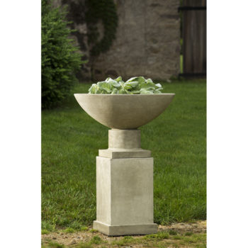 Kinsey Garden Decor Savoy Urn Pedestal