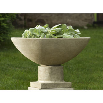 Kinsey Garden Decor Savoy Stone Planter
