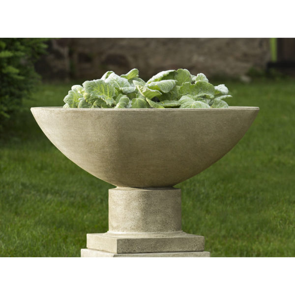 Kinsey Garden Decor Savoy Stone Planter