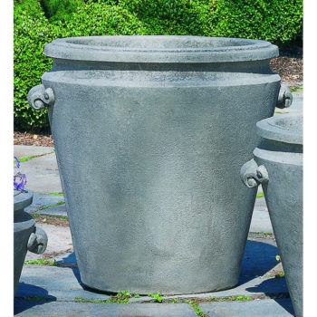 Kinsey Garden Decor Scroll Handle Planter