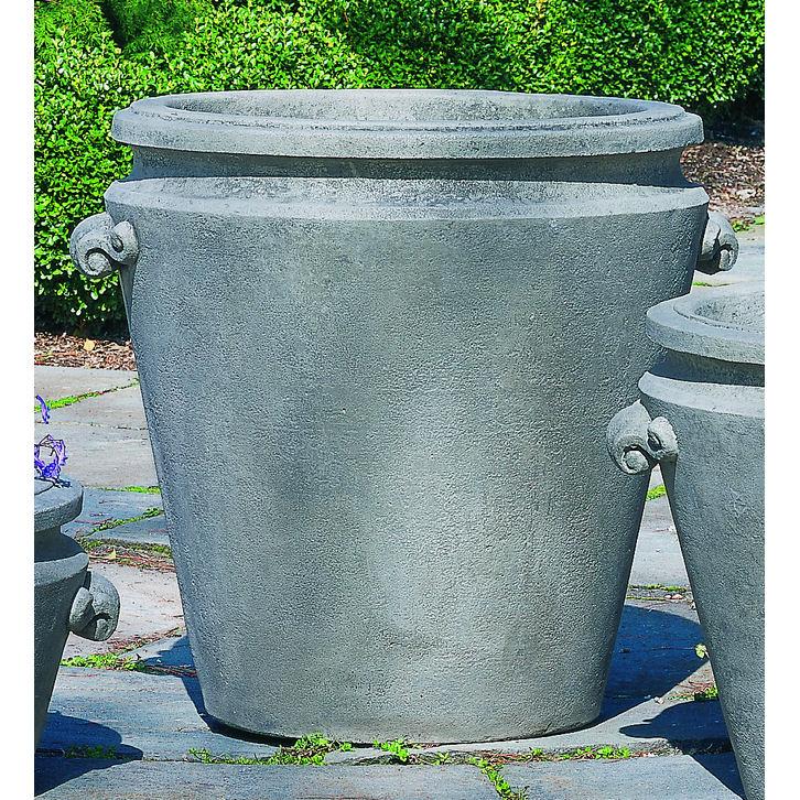 Amazon.com : Worth Garden Plastic Urn Planters for Outdoor Plants, Tree  22'' Tall 2 Pack Round Classic Resin Flower Pots Indoor Beige Traditional  Front Porch 15 in Dia. Large Imitation Stone Decorative