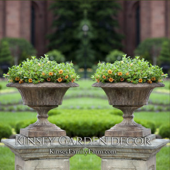 Kinsey Garden Decor Planter Smithsonian Fluted Valentine Urn