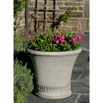 Kinsey Garden Decor Vallier Stone Planter