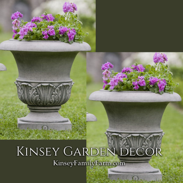 Kinsey Garden Decor Planter Williamsburg Acanthus Large