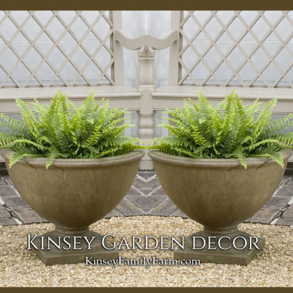 Kinsey Garden Decor Planter Williamsburg Bassett Hall Urn