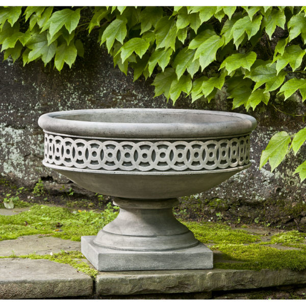 Kinsey Garden Decor Fretwork Urn