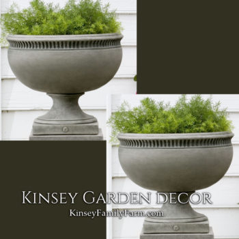 Kinsey Garden Decor Planter Williamsburg Tayloe House Urn