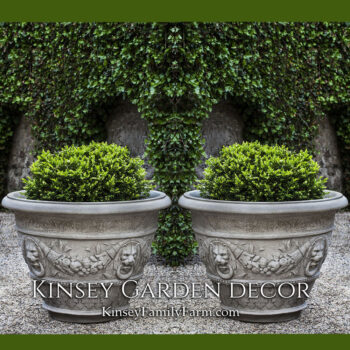 Kinsey Garden Decor Rosecliff Large Outdoor Planters