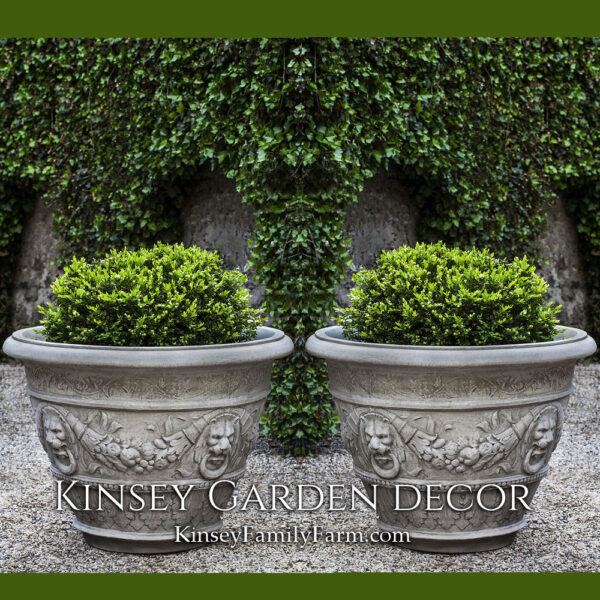 Kinsey Garden Decor Rosecliff Large Outdoor Planters