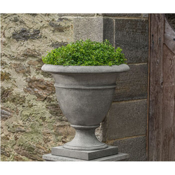 Kinsey Garden Decor Rustic St James Urn Large
