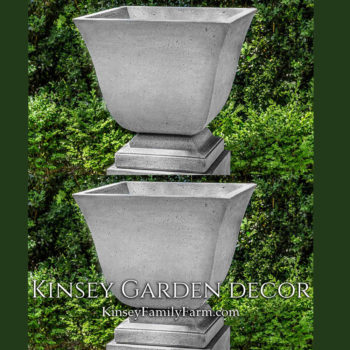 Kinsey Garden Decor Shelbourne Urn Large
