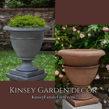 Kinsey Garden Decor St James Urn planters
