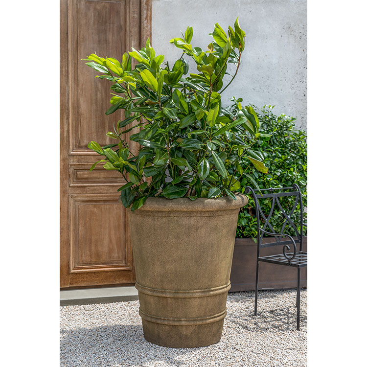 Urbino Extra Large Stone Outdoor Planter Kinsey Garden Decor