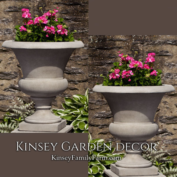 Kinsey Garden Decor Wilton Urns