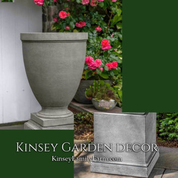 Kinsey Garden Decor capitol hill urn shelbourne pedestal