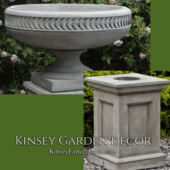 Kinsey Garden Decor chatham urn barnett pedestal