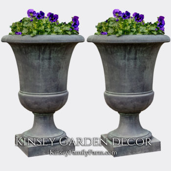 Kinsey Garden Decor Paris urn set