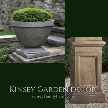 Kinsey Garden Decor park slope urn pedestal