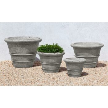 Certosa Medallion Planter Outdoor Set Kinsey Garden Decor