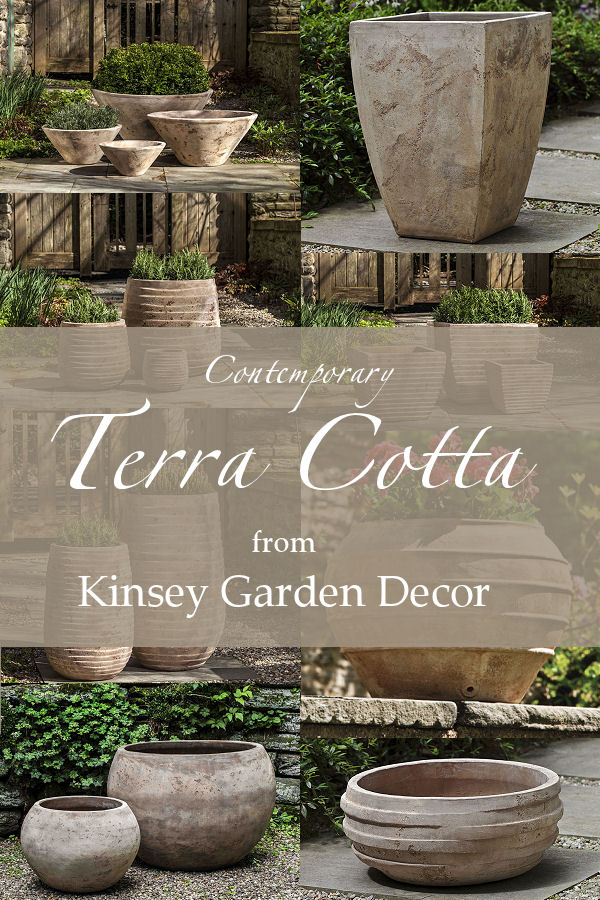 Paseo Round Globe Outdoor Terra Cotta Pots