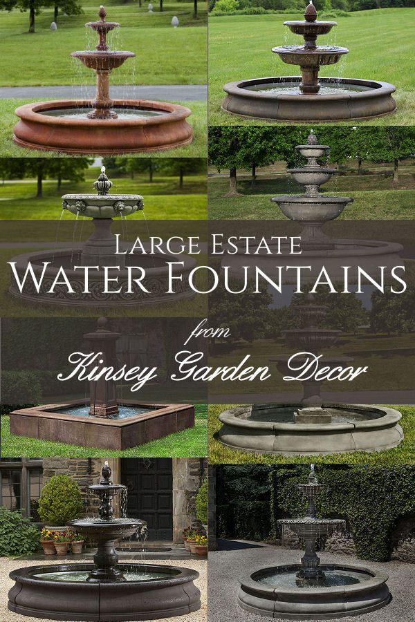 Kinsey Garden Decor Large Commercial Water Fountains