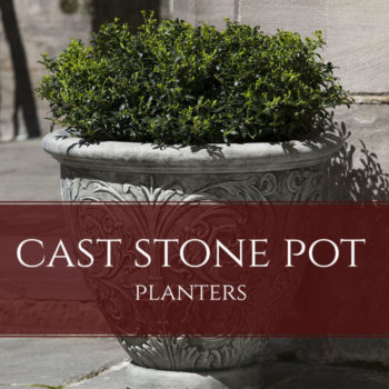 Cast Stone Concrete Planters