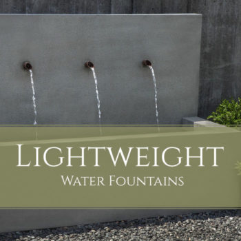 GFRC Lightweight Water Fountains