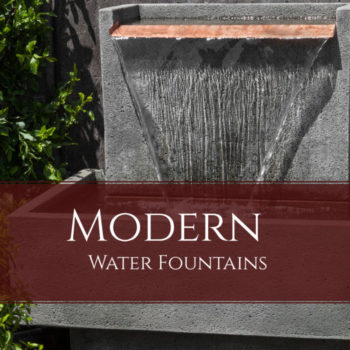 Modern Outdoor Fountains