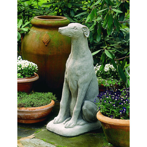 Kinsey Garden Decor Dog Statue Greyhound