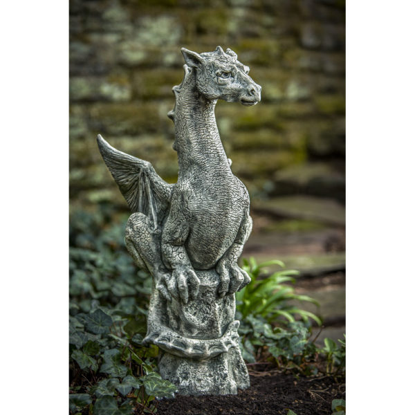 Kinsey Garden Decor Dragon Statue Abraxas