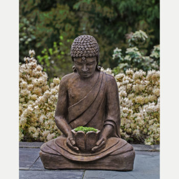 Kinsey Garden Decor Lotus Buddha Planter