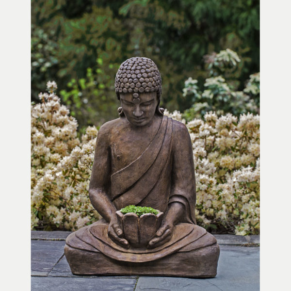 Kinsey Garden Decor Lotus Buddha Planter