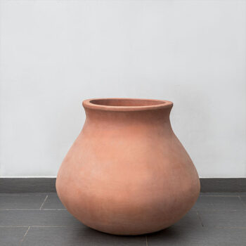 Kinsey Garden Decor Venasque Jar Terra Cotta